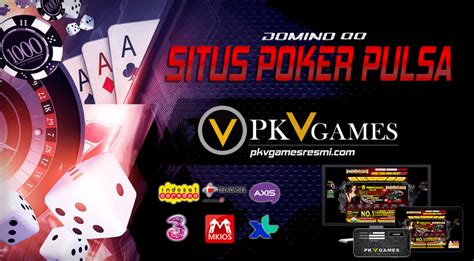 aplikasi poker pulsa online